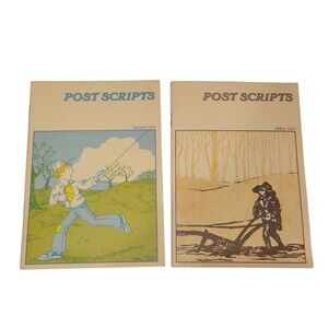 2 Saturday Evening Post Scripts March 1977 & April 1977 Booklets